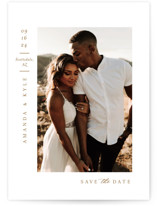 Minimale Save The Date Cards