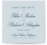 Landscape Script Save The Date Cards