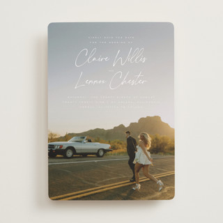 Full Photo Save The Date Cards