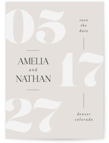 Ruled Save The Date Cards