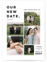 Blocked Date Save The Date Cards