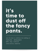 Fancy Pants Save The Date Cards