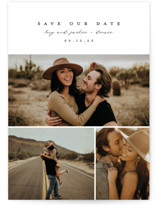 Classic Date Save The Date Cards