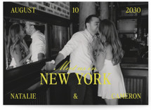 Metro Save The Date Cards