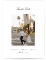 Minimal Save The Date Cards