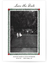 Garden Rose Save The Date Cards