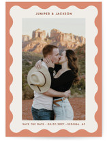 wavy frame Save The Date Cards