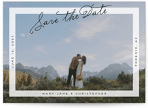 Postcard Perfect Save The Date Cards
