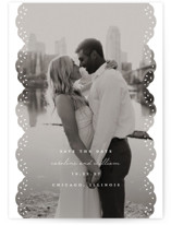 Luxe Lace Save The Date Cards