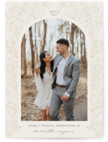 Botanical Arch Save The Date Cards