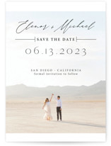 The Search is Over Save The Date Cards