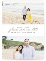 Gilded Landscapes Save The Date Cards