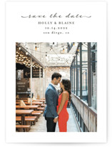 Simple Elegant Save The Date Cards