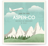 Travel With Us Save The Date Cards