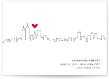 Love in the City - New York City Save The Date Cards