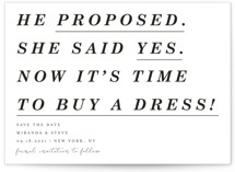 Poem Save The Date Cards