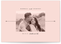 Monochromatic Save The Date Cards