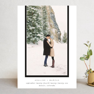 Drop Frame Save The Date Cards