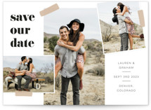 Moodboard Save The Date Cards