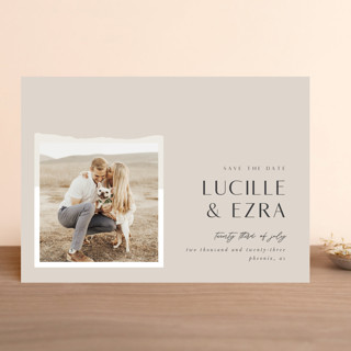 Love and Harmony Save The Date Cards
