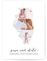 Illinois Love Location Grand Save The Date Cards