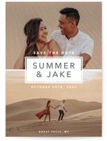 Summer Love Grand Save The Date Cards