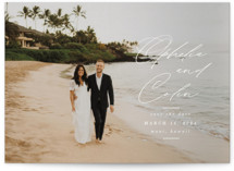 Paradise Found Grand Save The Date Cards