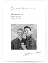 Written Reminder Grand Save The Date Cards