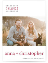 float + celebrate Grand Save The Date Cards