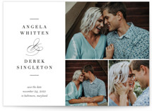 Classic Couple Grand Save The Date Cards