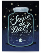 Firefly Mason Jar Grand Save The Date Cards