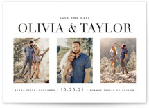 always & forever Grand Save The Date Cards