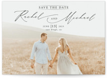 And she said yes Grand Save The Date Cards