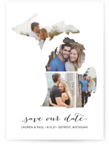 Michigan Love Location Grand Save The Date Cards