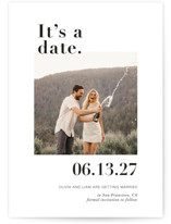It's a Date! Grand Save The Date Cards