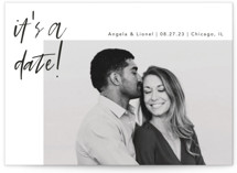 A Date Grand Save The Date Cards