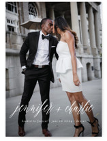 Headed to Forever Grand Save The Date Cards