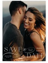 Flourish Grand Save The Date Cards