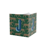 Custom Leopards Green Sticky Note Cube Sticky Notes