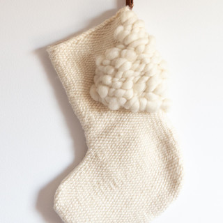 Woven Stocking | Wool Stockings