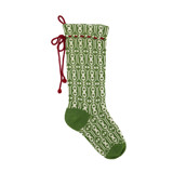 Green Patterned Stocking Stockings
