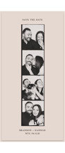 Photo Booth Tall Save the Date Cards