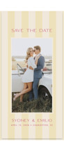 Tall Save the Date Cards