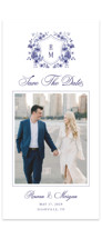 Blooming Crest Tall Save the Date Cards