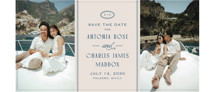 Palermo Tall Save the Date Cards