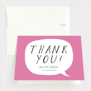 Keys Sweet Sixteen Party Thank You Cards