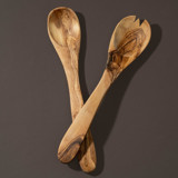 Olive Wood Utensils Serving Set Serving Utensils