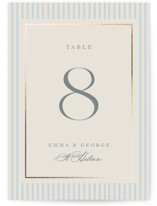 Emma Foil-Pressed Table Numbers