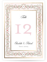 Embrace Foil-Pressed Table Numbers