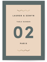 National Forest Foil-Pressed Table Numbers